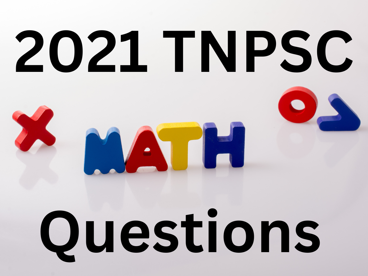 2021 Tnpsc maths questions