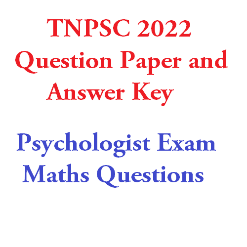 tnpsc psychologist