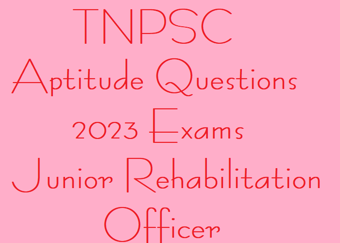 tnpsc aptitude questions