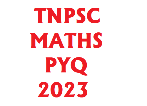 tnpsc maths pyq pdf