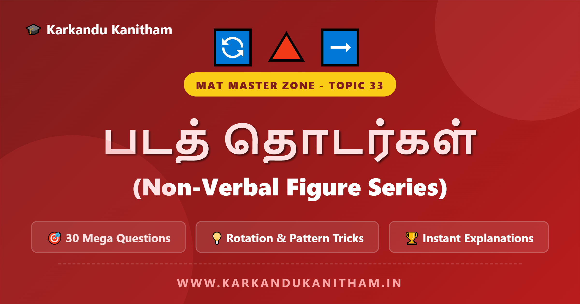 NMMS MAT Non Verbal Figure Series