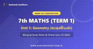 NMMS 7th Maths Unit 5