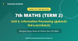 NMMS 7th Maths Term 2 Unit 5